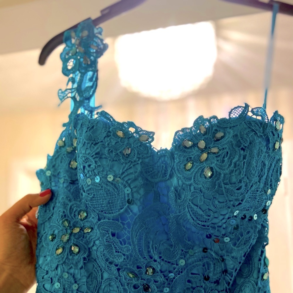 Lace gown